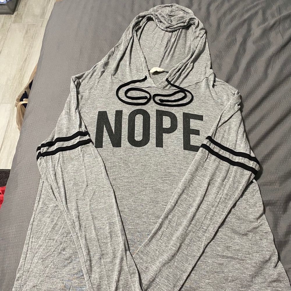 Long Sleeved Hoodie.